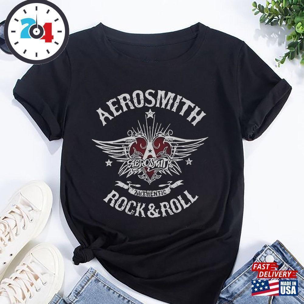 Aerosmith Band Rock And Roll 90s Classic Music T-Shirt
